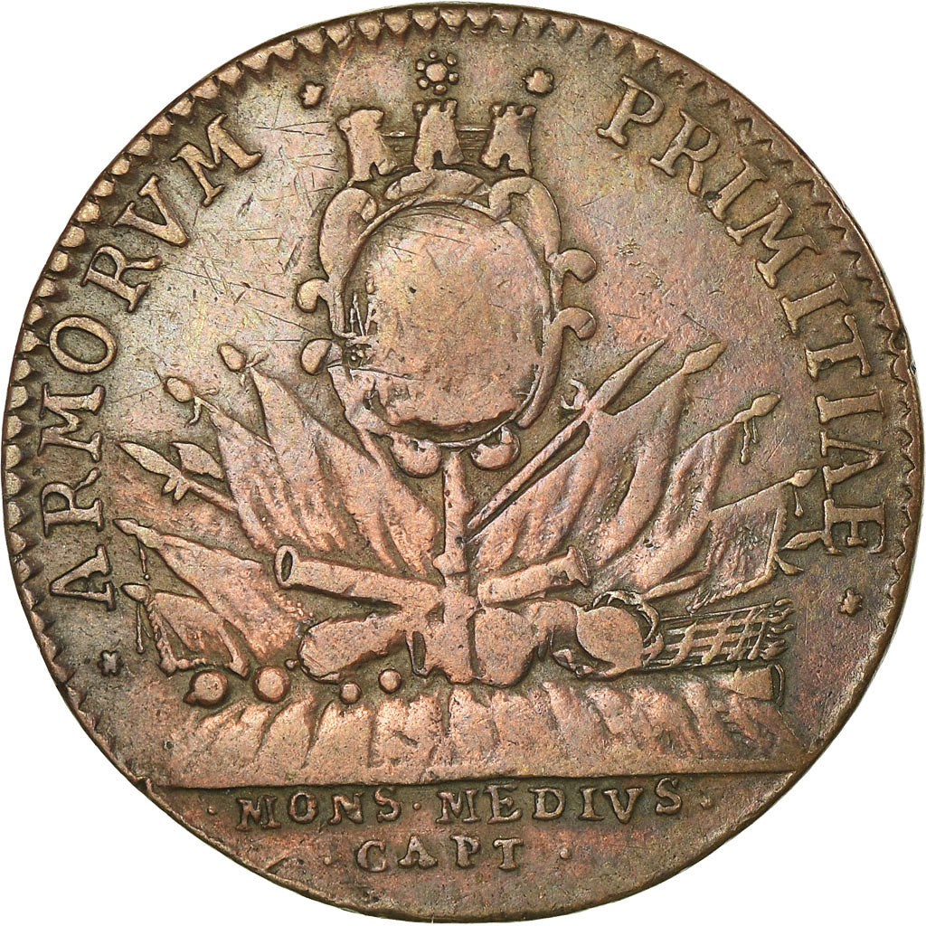 Frankreich, Token, Royal, Ardennes, Prise de Montmédy, Louis XIV, S, Kupfer