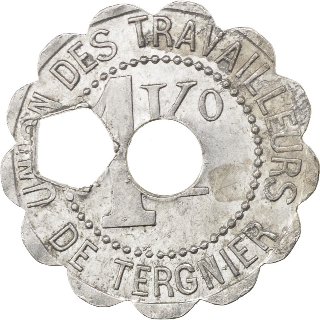 France, 1 Kilogram, EF(40-45), Aluminium, Elie #20.2, 0.74