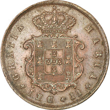 Münze, Portugal, Maria II, 10 Reis, 1842, SS, Kupfer, KM:481