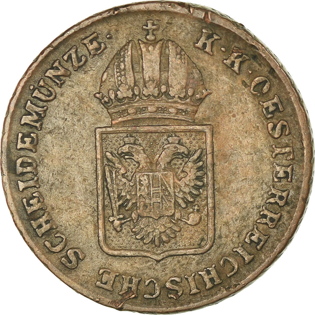 Moneta, Austria, Franz II (I), Kreuzer, 1816, BB, Rame, KM:2113