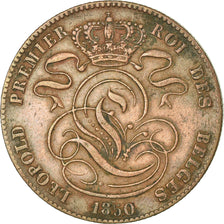 Coin, Belgium, Leopold I, 5 Centimes, 1850, EF(40-45), Copper, KM:5.1