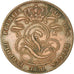 Coin, Belgium, Leopold I, 5 Centimes, 1850, EF(40-45), Copper, KM:5.1
