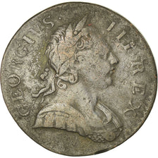 Coin, Great Britain, George III, 1/2 Penny, 1770, VF(30-35), Copper, KM:601