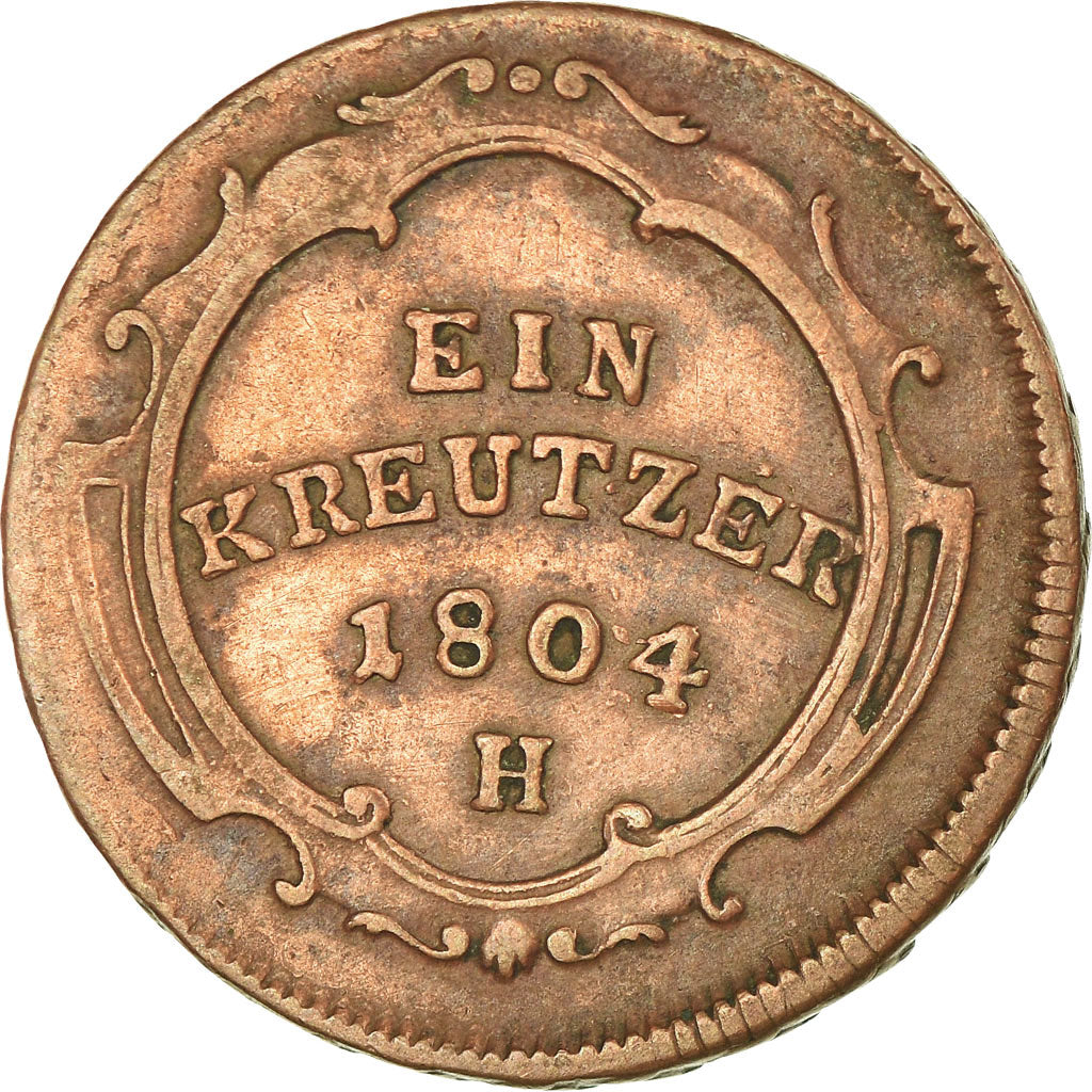 Munten, Duitse staten, FURTHER AUSTRIA, Franz II, Kreutzer, 1804, G, ZF, Koper