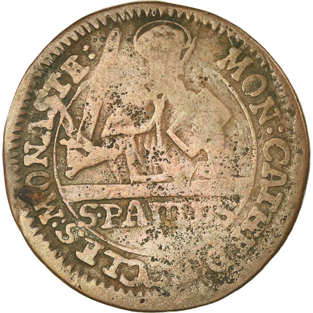 Coin, German States, MUNSTER, 3 Pfenning, 1748, VF(20-25), Copper, KM:430