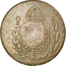 Moneda, Brasil, Pedro I, 40 Reis, 1828, Rio de Janeiro, BC, Cobre, KM:363.1