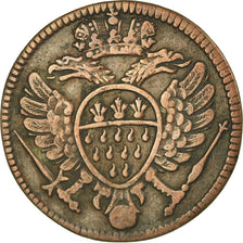Coin, German States, COLOGNE, 4 Heller, 1768, Cologne, EF(40-45), Copper, KM:440
