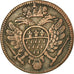 Coin, German States, COLOGNE, 4 Heller, 1768, Cologne, EF(40-45), Copper, KM:440