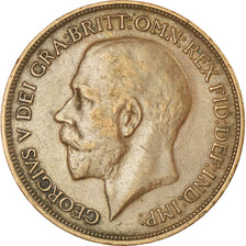 Coin, Great Britain, George V, Penny, 1918, EF(40-45), Bronze, KM:810