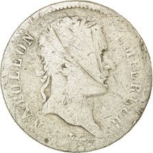 Premier Empire, 1 Franc au revers République 1808 Paris, KM 682.1