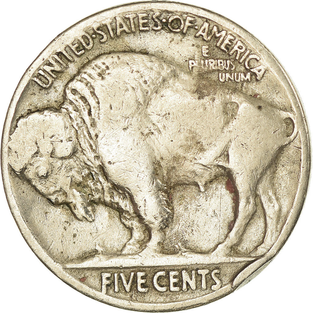 Coin, United States, Buffalo Nickel, 5 Cents, 1913, U.S. Mint, Philadelphia