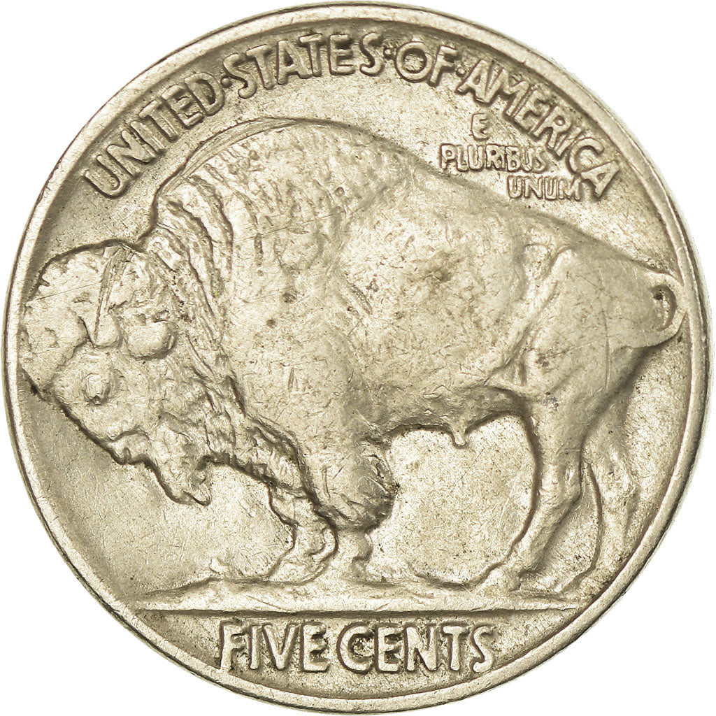 Moeda, Estados Unidos da América, Buffalo Nickel, 5 Cents, 1936, U.S. Mint
