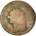 Münze, Frankreich, Louis XVI, Sol ou sou, Sol, 1789, Toulouse, GE+, Kupfer