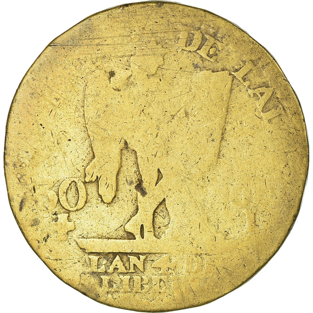 Coin, France, 30 sols françois, 30 Sols, 1792, Limoges, Contemporary forgery