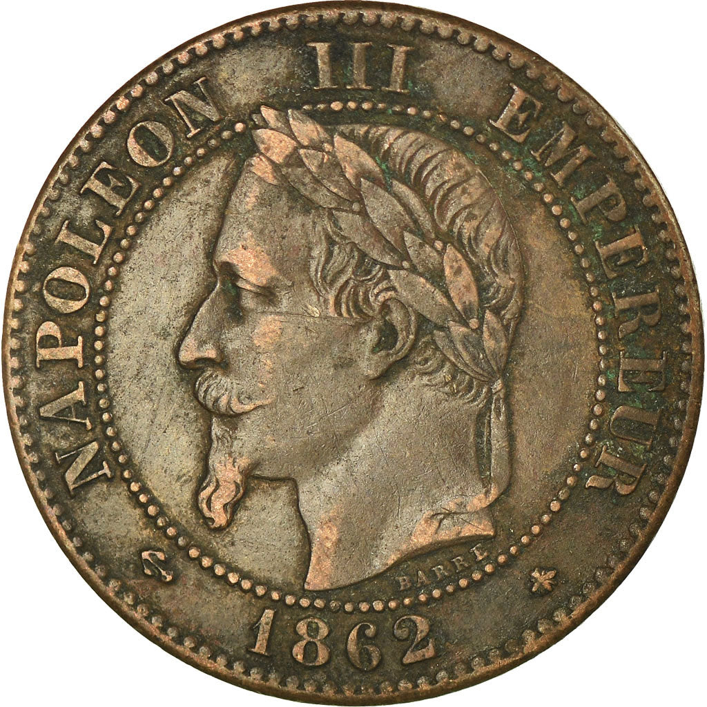 Coin, France, Napoleon III, Napoléon III, 2 Centimes, 1862, Paris, EF(40-45)