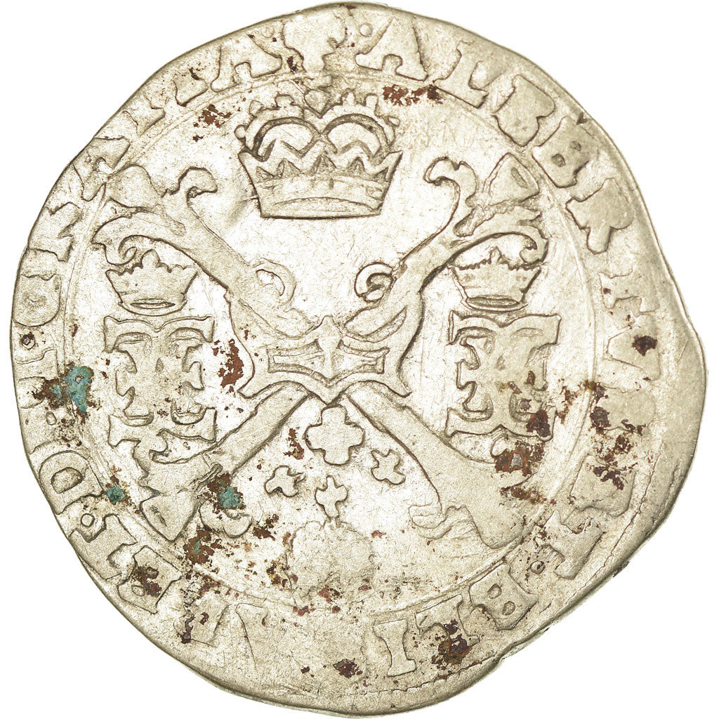 Coin, Belgium, Flanders, Albert & Isabella, Albert et Isabelle (1598-1621), 1/4