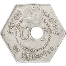 Tergnier, Union des Travailleurs, 2 Kilos, contremarqué, Elie 20.3