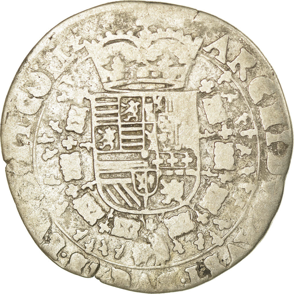 Coin, Belgium, Flanders, Albert & Isabella, Albert et Isabelle (1598-1621), 1/4