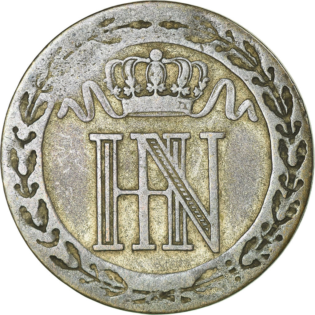 Coin, German States, WESTPHALIA, Jerome, 20 Centimes, 1812, Cassel, VF(30-35)