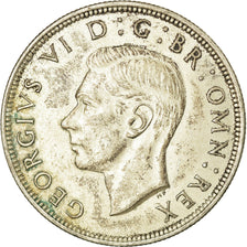 Coin, Great Britain, George VI, 1/2 Crown, 1945, EF(40-45), Silver, KM:856