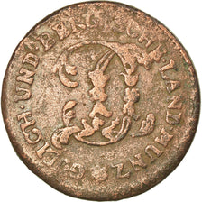 Coin, German States, JULICH-BERG, Karl Theodor, 1/2 Stüber, 1790, G(4-6)