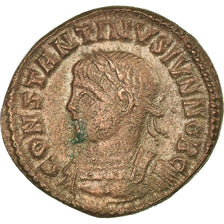 Coin, Constantine II, Nummus, 328-329, Arles, EF(40-45), Bronze, RIC:322 var.