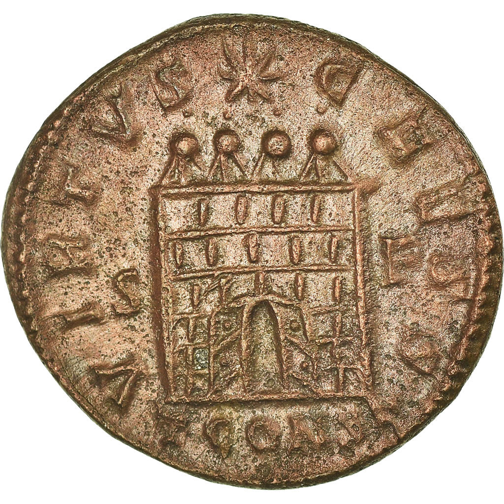 Coin, Constantine II, Nummus, 328-329, Arles, EF(40-45), Bronze, RIC:322 var.