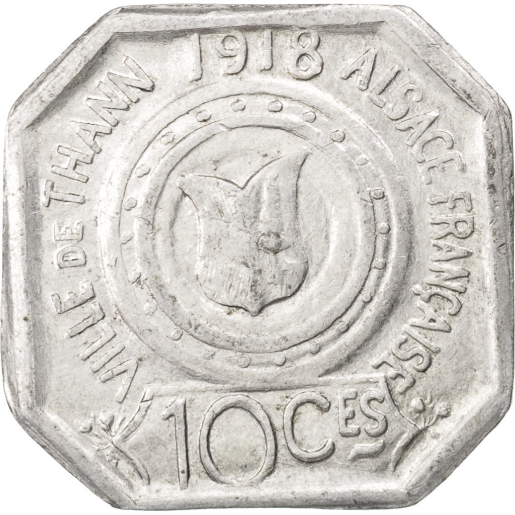Thann, 10 Centimes 1918, Elie 10.1