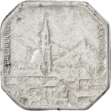 France, 10 Centimes, 1918, EF(40-45), Aluminium, Elie #10.1, 1.00