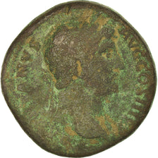 Coin, Hadrian, Sestertius, 135, Rome, VF(20-25), Bronze, RIC:743