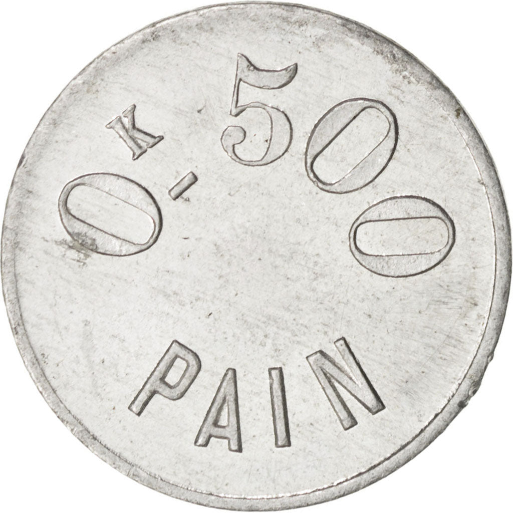 France, 500 Grams, AU(55-58), Aluminium, Elie #20.1, 0.80