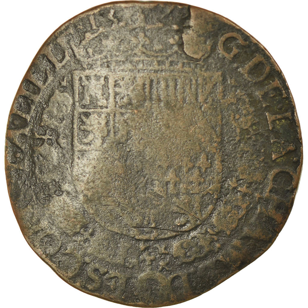 Spanish Netherlands, Token, Chambre des Comptes de Lille, Philippe II, 1574
