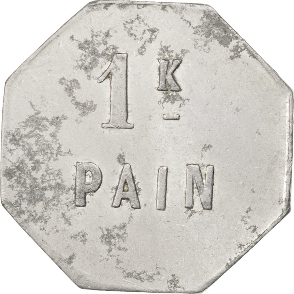France, 1 Kilogram, EF(40-45), Aluminium, Elie #20.2, 1.00