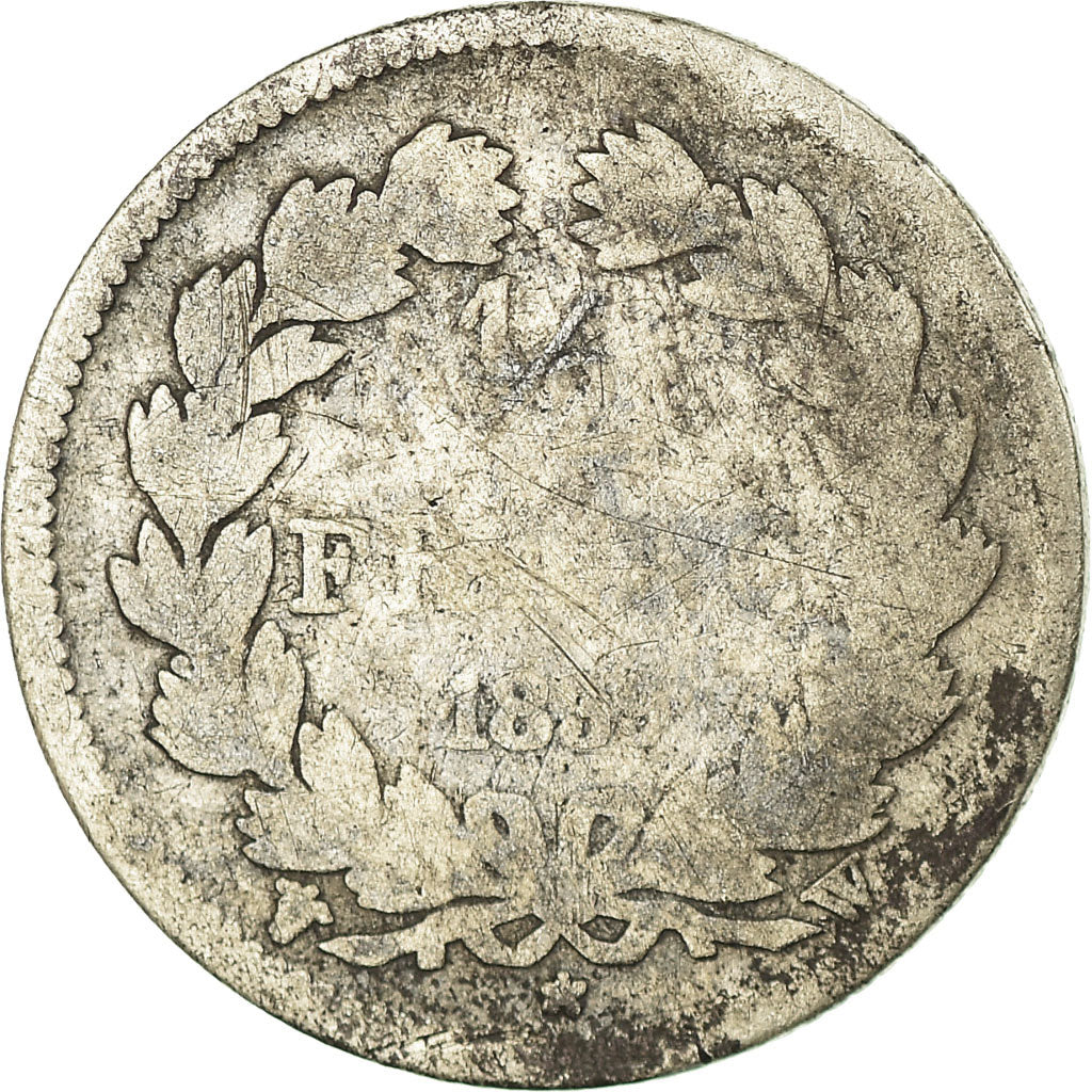 Coin, France, Louis-Philippe, 1/2 Franc, 1839, Lille, F(12-15), Silver