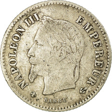 Coin, France, Napoleon III, Napoléon III, 20 Centimes, 1867, Strasbourg