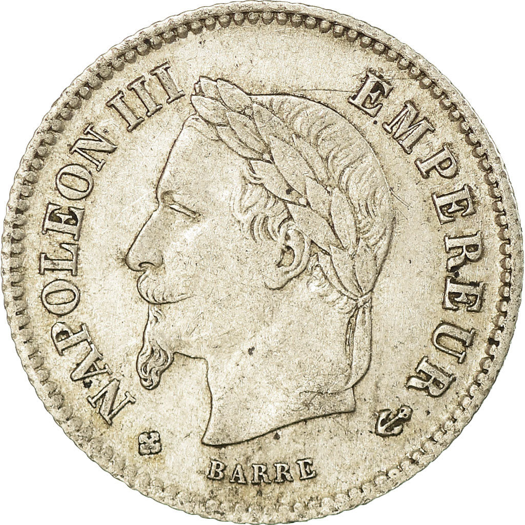Coin, France, Napoleon III, Napoléon III, 20 Centimes, 1867, Strasbourg
