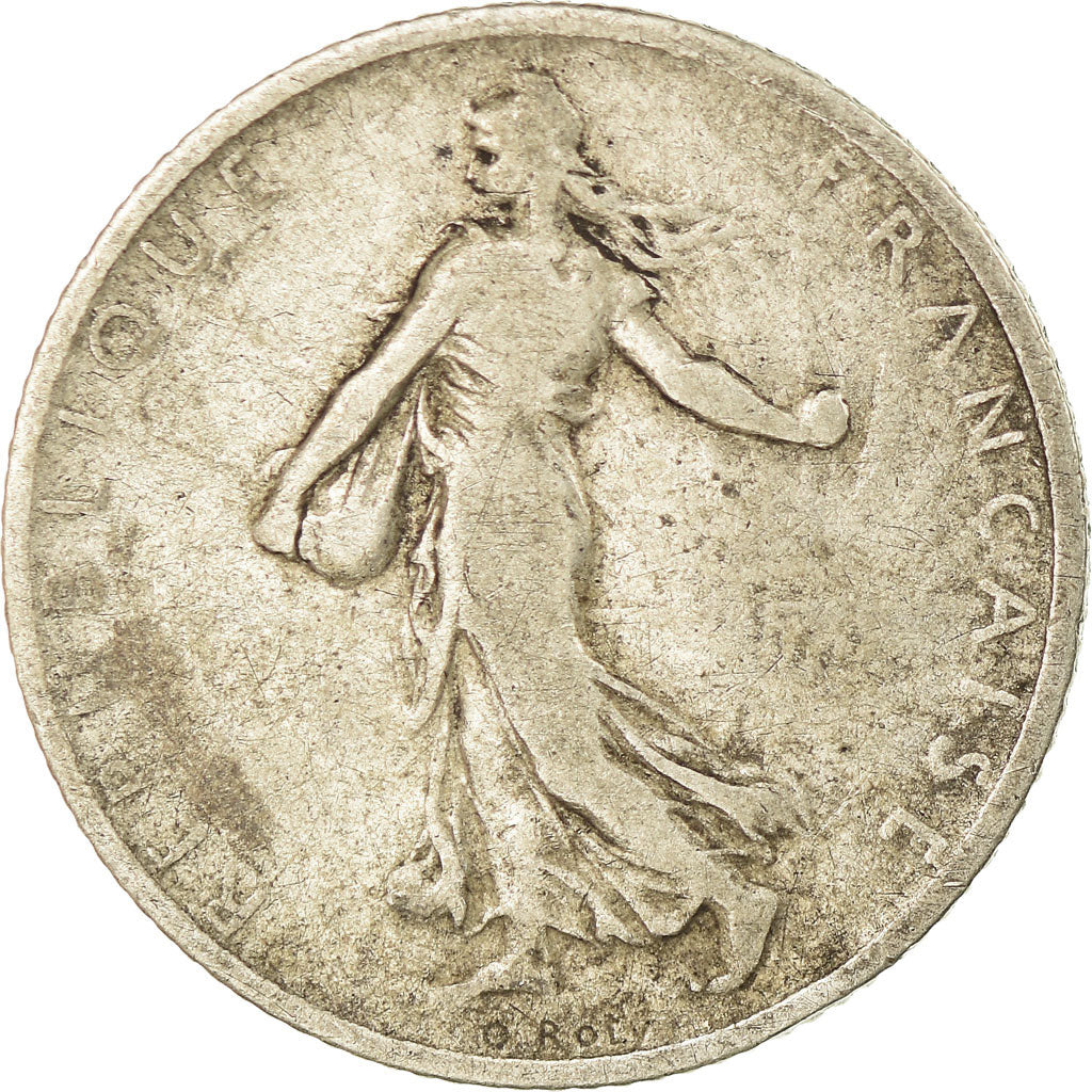 Monnaie, France, Semeuse, Franc, 1898, Paris, TB, Argent, Gadoury:467, KM:844.1
