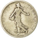 Moneta, Francja, Semeuse, Franc, 1899, Paris, VF(20-25), Srebro, KM:844.1