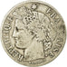 Francia, Cérès, 2 Francs, 1871, Paris, BC+, Plata, KM:817.1, Gadoury:530