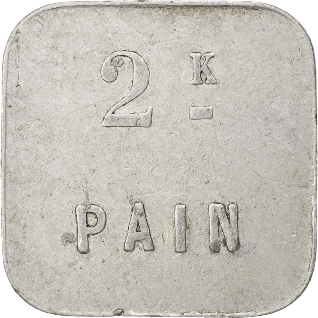 Coin, France, 2 Kilos, EF(40-45), Aluminium, Elie:20.5