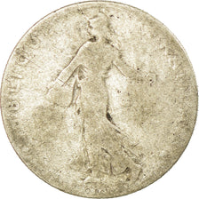Münze, Frankreich, Semeuse, 50 Centimes, 1901, Paris, SGE, Silber, KM:854