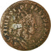 Münze, Frankreich, Louis XIV, Liard de France, 1656, Acquigny, S, Kupfer
