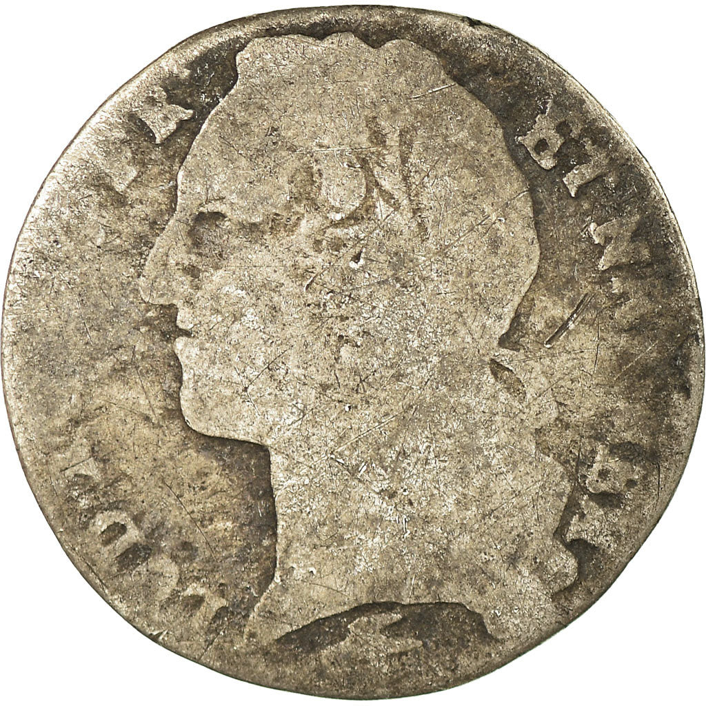 Monnaie, France, Louis XV, 1/10 Écu au bandeau, 12 Sols, 1/10 ECU, 1765, Lyon