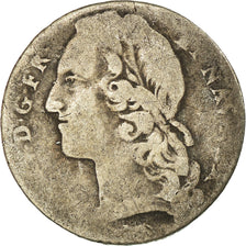 Münze, Frankreich, Louis XV, 1/10 Écu au bandeau, 12 Sols, 1/10 ECU, 1745