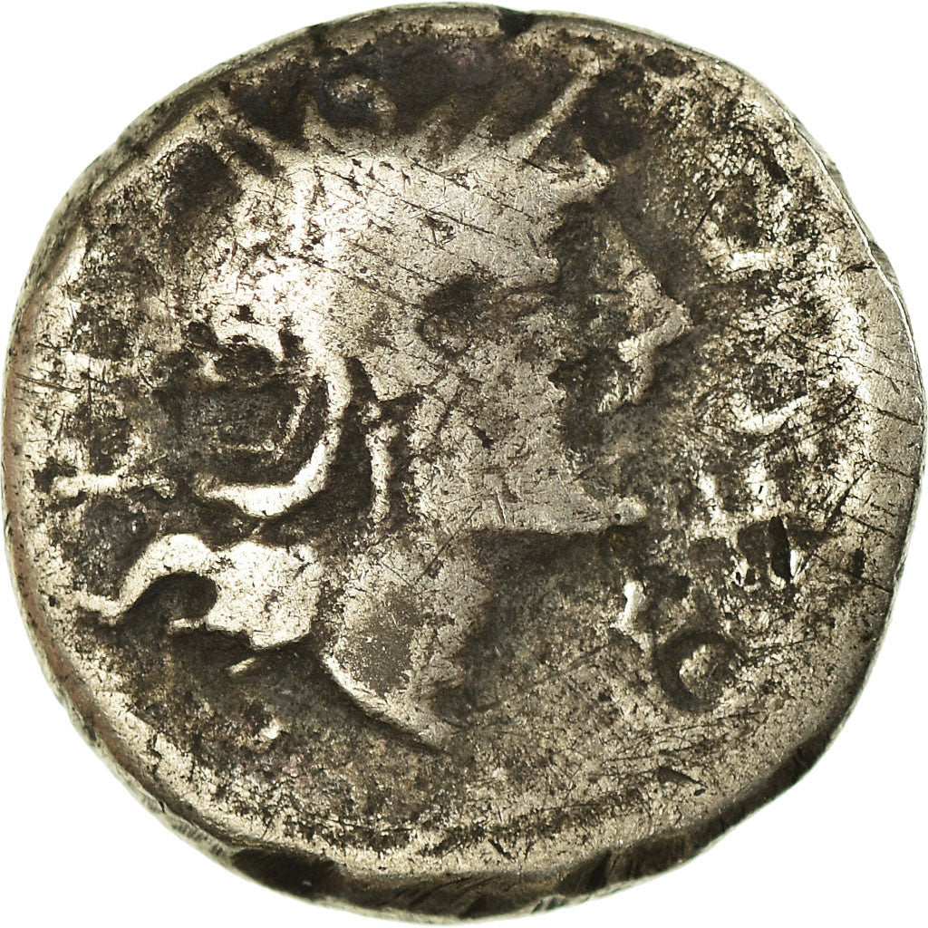 Coin, Sergia, Denarius, Rome, VF(20-25), Silver, Crawford:286/1