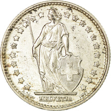 Coin, Switzerland, Franc, 1959, Bern, AU(55-58), Silver, KM:24