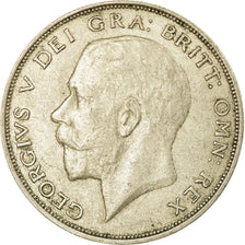 Coin, Great Britain, George V, 1/2 Crown, 1921, VF(30-35), Silver, KM:818.1a