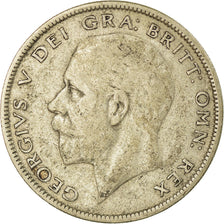 Coin, Great Britain, George V, 1/2 Crown, 1928, VF(30-35), Silver, KM:835