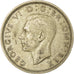 Coin, Great Britain, George VI, 1/2 Crown, 1946, EF(40-45), Silver, KM:856