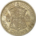 Munten, Groot Bretagne, George VI, 1/2 Crown, 1948, ZF+, Copper-nickel, KM:866